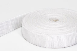 Zeige Details für 50m PP Gurtband - 40mm breit - 1,2mm stark - weiß (UV) Bild von 50m PP Gurtband - 40mm breit - 1,2mm stark - weiß (UV)