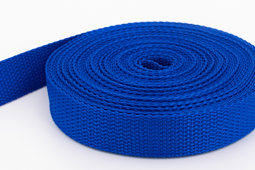 Zeige Details für 10m PP Gurtband - 25mm breit - 1,2mm stark - königsblau (UV) Bild von 10m PP Gurtband - 25mm breit - 1,2mm stark - königsblau (UV)