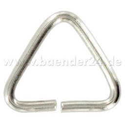 Zeige Details für Triangel / Dreieckring aus Stahl, für 30mm breites Gurtband - 10 Stück Bild von Triangel / Dreieckring aus Stahl, für 30mm breites Gurtband - 10 Stück