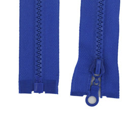 Bild von Jacken Reißverschluss teilbar - 60cm lang - Blau - 1 Stück
