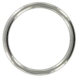 Zeige Details für 25mm Rundring (Innenmaß) aus V4A Edelstahl, geschweisst - 1 Stück Bild von 25mm Rundring (Innenmaß) aus V4A Edelstahl, geschweisst - 1 Stück