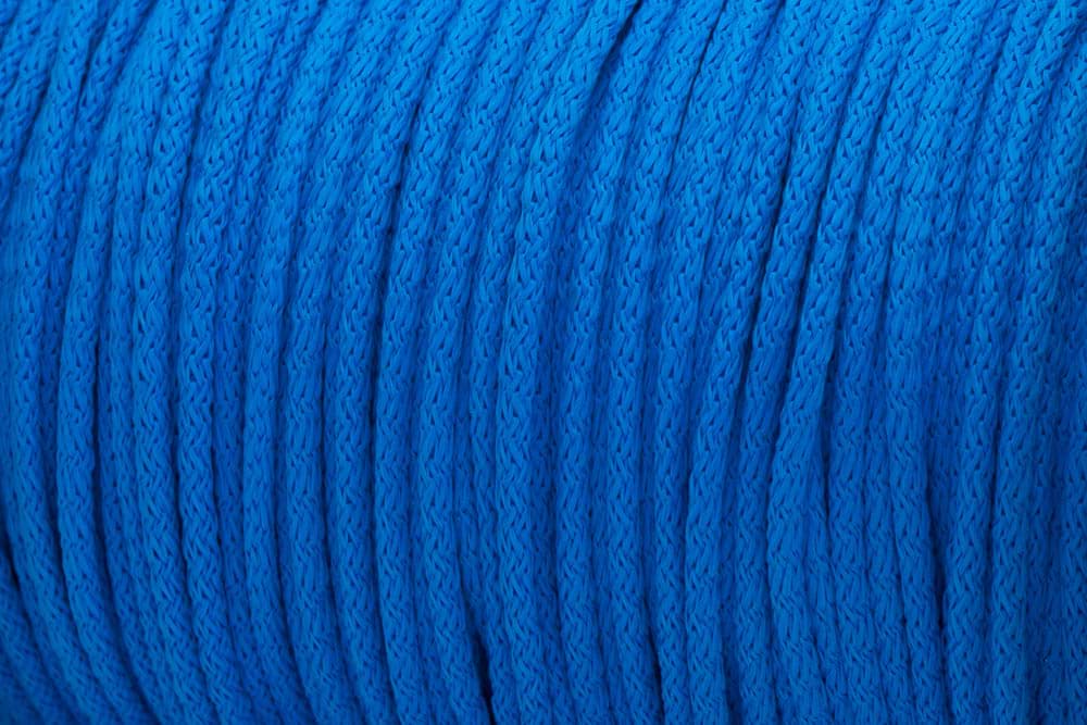 Bild von 10m PP-Schnur - 5mm stark - Farbe: blau (UV)