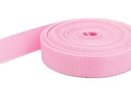 Zeige Details für 10m PP Gurtband - 15mm breit - 1,4mm stark - rosa (UV) Bild von 10m PP Gurtband - 15mm breit - 1,4mm stark - rosa (UV)