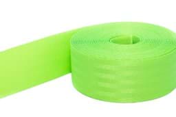 Bild von 1m Sicherheitsgurtband neongrün aus Polyamid, 48mm breit, bis 2t belastbar