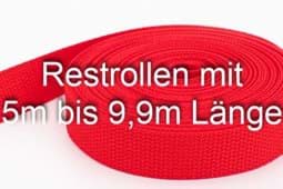 Zeige Details für Restpostenbox 30mm breites PP-Gurtband 1,2mm stark, 25m - rot (UV) Bild von Restpostenbox 30mm breites PP-Gurtband 1,2mm stark, 25m - rot (UV)