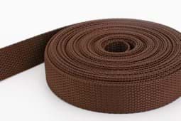 Zeige Details für 10m PP Gurtband - 15mm breit - 1,2mm stark - braun (UV) ABVERKAUF Bild von 10m PP Gurtband - 15mm breit - 1,2mm stark - braun (UV) ABVERKAUF