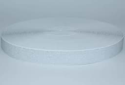 Zeige Details für Gummiband Glitzer - weiß  - 25mm breit - 3m Länge Bild von Gummiband Glitzer - weiß  - 25mm breit - 3m Länge