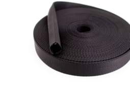 Zeige Details für 10m Schlauchgurt /Schlauchband aus Polyamid, 20mm breit, schwarz Bild von 10m Schlauchgurt /Schlauchband aus Polyamid, 20mm breit, schwarz