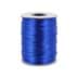 Bild von 100m Rolle Satinkordel -  2mm stark - Farbe: blau