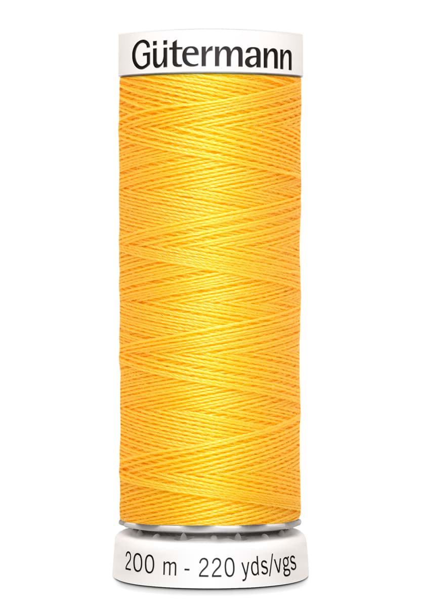 Bild von Gütermann Garne - Allesnäher 200m Spule - Farbe: gelb 417