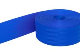 Bild von 50m Sicherheitsgurtband blau aus Polyamid, 48mm breit, bis 2t belastbar