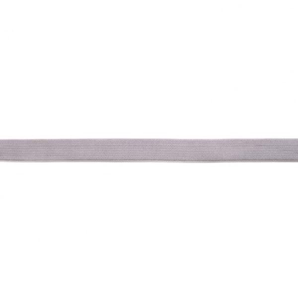 Bild von 10mm breites Gummiband aus Polyester - 2m Länge - lichtgrau