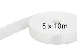 Zeige Details für Sonderposten 25mm breites PP-Gurtband 1,4mm stark, 50m - weiß (UV) *verschmutzt / Webfehler* Bild von Sonderposten 25mm breites PP-Gurtband 1,4mm stark, 50m - weiß (UV) *verschmutzt / Webfehler*