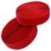 Bild von 4m Klettband (Flausch & Haken), 20mm breit, Farbe: rot - zum Aufnähen