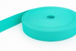 Zeige Details für 10m PP Gurtband - 30mm breit - 1,8mm stark - minze (UV) *ABVERKAUF* Bild von 10m PP Gurtband - 30mm breit - 1,8mm stark - minze (UV) *ABVERKAUF*