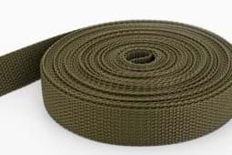 Zeige Details für 50m PP Gurtband - 30mm breit - 1,2mm stark - khaki (UV) *ABVERKAUF* Bild von 50m PP Gurtband - 30mm breit - 1,2mm stark - khaki (UV) *ABVERKAUF*