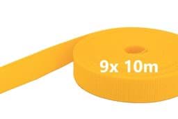 Zeige Details für Sonderposten 30mm breites PP-Gurtband 1,4mm stark, 90m - gelb (UV) *verschmutzt* Bild von Sonderposten 30mm breites PP-Gurtband 1,4mm stark, 90m - gelb (UV) *verschmutzt*