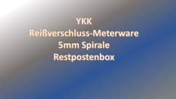 Zeige Details für Restpostenbox YKK Endlosreißverschluss - 4 versch. Farben - 10m Bild von Restpostenbox YKK Endlosreißverschluss - 4 versch. Farben - 10m
