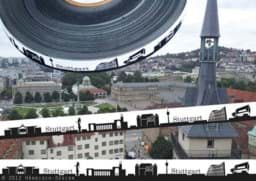Zeige Details für 1m SKYLINE Webband - 16mm breit - STUTTGART schwarz/weiß Bild von 1m SKYLINE Webband - 16mm breit - STUTTGART schwarz/weiß