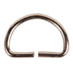 Zeige Details für 29mm D-Ring ungeschweißt /offen, aus 3,5mm dickem Stahl - 1 Stück Bild von 29mm D-Ring ungeschweißt /offen, aus 3,5mm dickem Stahl - 1 Stück