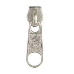 Zeige Details für Zipper für 5mm Reißverschlüsse, Farbe: Silber - 10 Stück Bild von Zipper für 5mm Reißverschlüsse, Farbe: Silber - 10 Stück