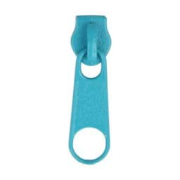Zeige Details für Zipper für 5mm Reißverschlüsse, Farbe: Türkis - 10 Stück Bild von Zipper für 5mm Reißverschlüsse, Farbe: Türkis - 10 Stück