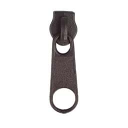 Zeige Details für Zipper für 5mm Reißverschlüsse, Farbe: Dunkelbraun - 10 Stück Bild von Zipper für 5mm Reißverschlüsse, Farbe: Dunkelbraun - 10 Stück