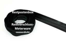 Zeige Details für Restpostenbox 5mm wasserdichter Endlosreißverschluss, schwarz - Gesamtlänge 12m Bild von Restpostenbox 5mm wasserdichter Endlosreißverschluss, schwarz - Gesamtlänge 12m