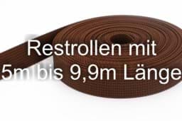 Zeige Details für Restpostenbox 25mm breites PP-Gurtband 1,8mm stark, 25m - braun (UV) Bild von Restpostenbox 25mm breites PP-Gurtband 1,8mm stark, 25m - braun (UV)