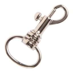 Zeige Details für Bolzenkarabiner - 38 x 16mm - vernickelt - 1 Stück Bild von Bolzenkarabiner - 38 x 16mm - vernickelt - 1 Stück
