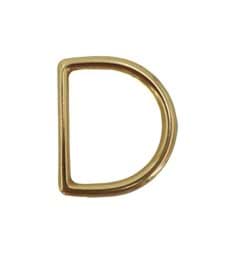 Zeige Details für D-Ring aus Messing, 41mm Innenmaß, 4-5mm Ringstärke, für 40mm Gurtband - 1 Stück Bild von D-Ring aus Messing, 41mm Innenmaß, 4-5mm Ringstärke, für 40mm Gurtband - 1 Stück