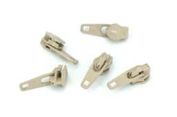 Zeige Details für Zipper für 3mm YKK Reißverschlüsse, Farbe: natur 572 - 5 Stück Bild von Zipper für 3mm YKK Reißverschlüsse, Farbe: natur 572 - 5 Stück