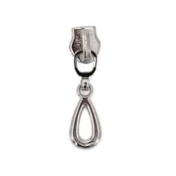 Zeige Details für Zipper /Schmuckzipper für 5mm Reißverschlüsse - 41mm lang - silber - 10 Stück Bild von Zipper /Schmuckzipper für 5mm Reißverschlüsse - 41mm lang - silber - 10 Stück