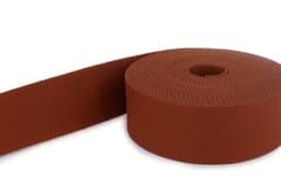 Zeige Details für 50m Gürtelband / Taschenband - 40mm breit - Farbe: rostbraun Bild von 50m Gürtelband / Taschenband - 40mm breit - Farbe: rostbraun