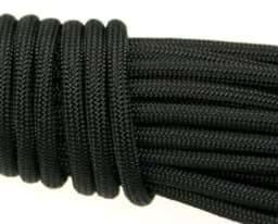 Zeige Details für Paracord 550 Typ III - Schwarz - 10 Meter Bild von Paracord 550 Typ III - Schwarz - 10 Meter
