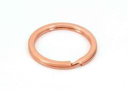 Zeige Details für 32mm Schlüsselring flach - 26mm Innendurchmesser - Rosegold - 10 Stück Bild von 32mm Schlüsselring flach - 26mm Innendurchmesser - Rosegold - 10 Stück