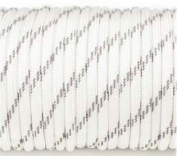 Zeige Details für Paracord 550 Typ III - Weiß mit Reflektor - 10 Meter Bild von Paracord 550 Typ III - Weiß mit Reflektor - 10 Meter