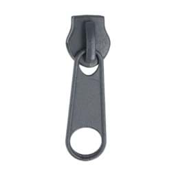 Zeige Details für Zipper für 10mm Reißverschlüsse, Farbe: dunkelgrau, 10 Stück Bild von Zipper für 10mm Reißverschlüsse, Farbe: dunkelgrau, 10 Stück