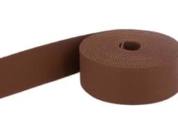 Zeige Details für 50m Gürtelband / Taschenband - 40mm breit - Farbe: braun Bild von 50m Gürtelband / Taschenband - 40mm breit - Farbe: braun