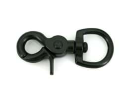 Zeige Details für Scherenkarabiner 6,8cm lang - 20mm Rundwirbel - Schwarz - 10 Stück Bild von Scherenkarabiner 6,8cm lang - 20mm Rundwirbel - Schwarz - 10 Stück