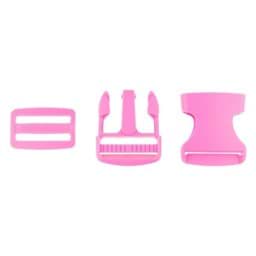 Zeige Details für Steckschließer mit Regulator - 38mm Durchlass - Farbe: Pink - 1 Stück Bild von Steckschließer mit Regulator - 38mm Durchlass - Farbe: Pink - 1 Stück
