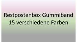 Zeige Details für 50m Restpostenbox Gummiband - 15 versch. Farben - 25mm breit Bild von 50m Restpostenbox Gummiband - 15 versch. Farben - 25mm breit