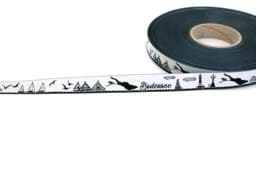 Zeige Details für 1m SKYLINE Webband - 16mm breit - Bodensee schwarz/weiß Bild von 1m SKYLINE Webband - 16mm breit - Bodensee schwarz/weiß