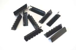 Zeige Details für Gurtbandende aus Metall - 50mm breit - Farbe: schwarz - 100 Stück Bild von Gurtbandende aus Metall - 50mm breit - Farbe: schwarz - 100 Stück