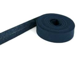 Zeige Details für Schrägband aus Baumwolle - 20mm breit - Farbe: Dunkelblau - 10m Rolle Bild von Schrägband aus Baumwolle - 20mm breit - Farbe: Dunkelblau - 10m Rolle