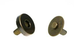 Zeige Details für Magnetverschluss / Magnetknöpfe - 14mm rund - altmessing - 10 Stück Bild von Magnetverschluss / Magnetknöpfe - 14mm rund - altmessing - 10 Stück