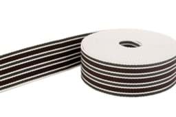 Zeige Details für 5m Gürtelband / Taschenband - 40mm breit - 3-Farbig gestreift 341 Bild von 5m Gürtelband / Taschenband - 40mm breit - 3-Farbig gestreift 341