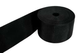 Zeige Details für 10m PP Gurtband - 80mm breit - 1,4mm stark - schwarz (UV) Bild von 10m PP Gurtband - 80mm breit - 1,4mm stark - schwarz (UV)