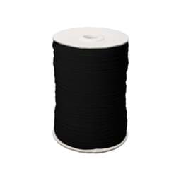 Zeige Details für 7mm breites Gummiband aus Polyester - 100m Spule - schwarz Bild von 7mm breites Gummiband aus Polyester - 100m Spule - schwarz