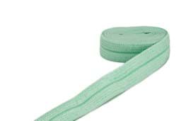 Zeige Details für 3m Elastisches Schrägband - Polyamid - 20mm breit - minze hell Bild von 3m Elastisches Schrägband - Polyamid - 20mm breit - minze hell